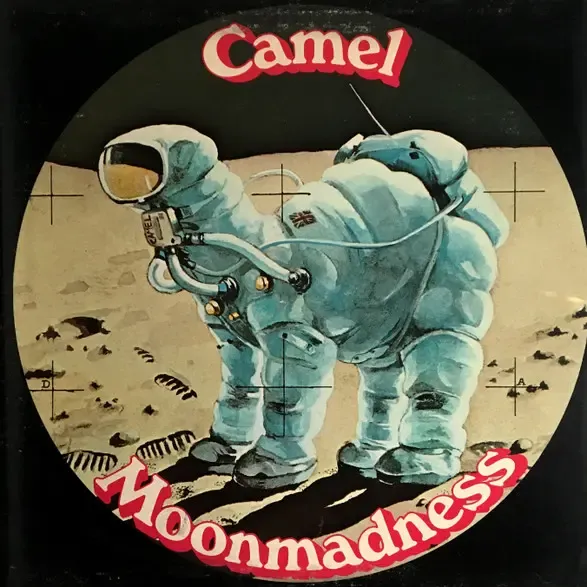 Camel - Moonmadness Vinyl cover of Moonmadness album by Camel